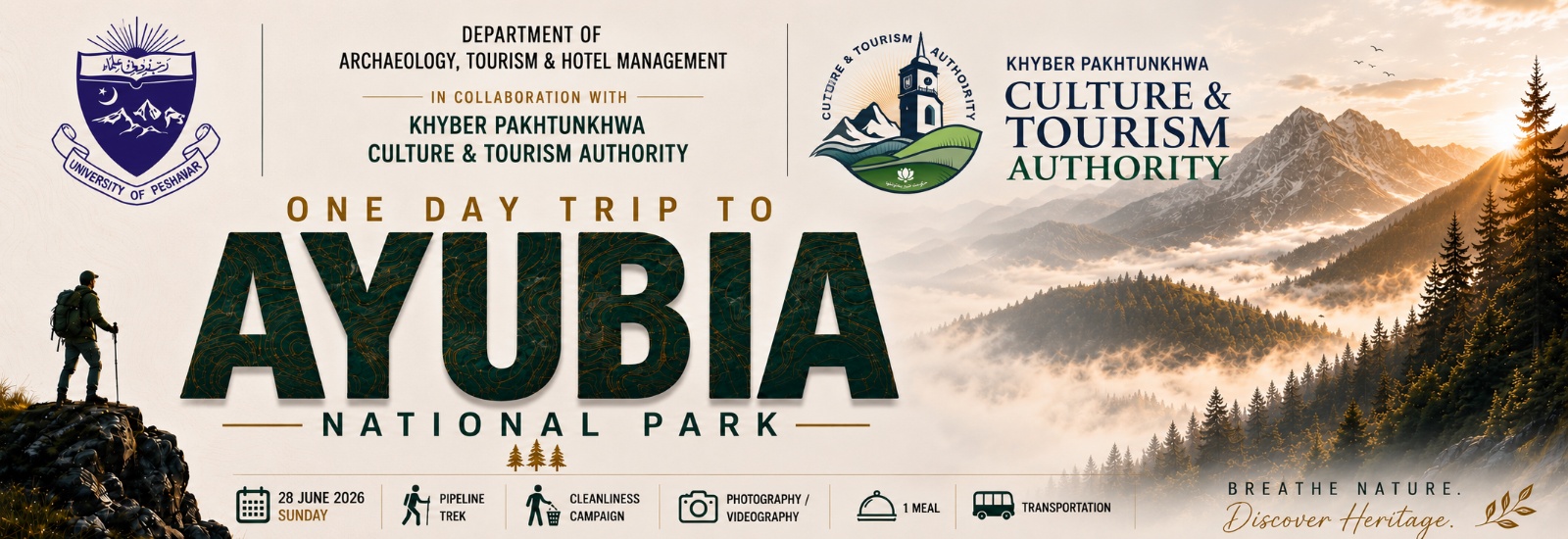 One-Day Educational Trip to Ayubia National Park & Clean and Green Campaign